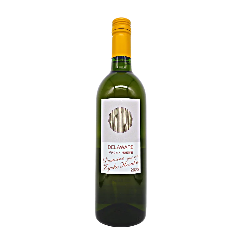 デラウェア　ドライ　穂坂収穫　2022（白）750ml