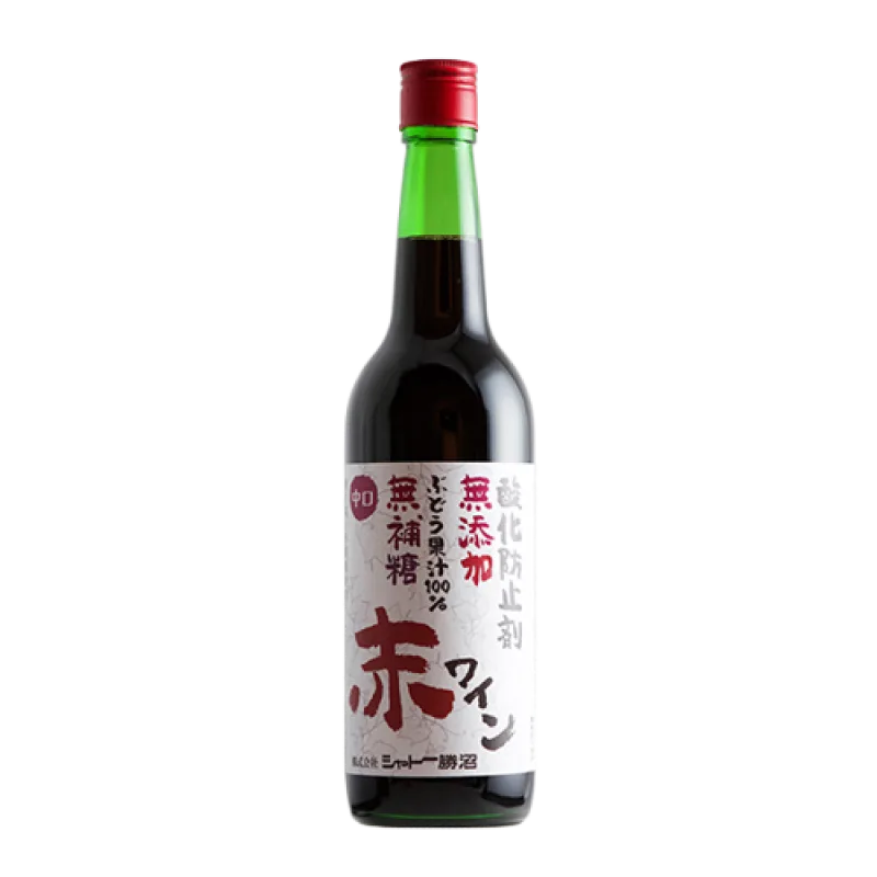 無添加・無補糖赤ワイン 中口