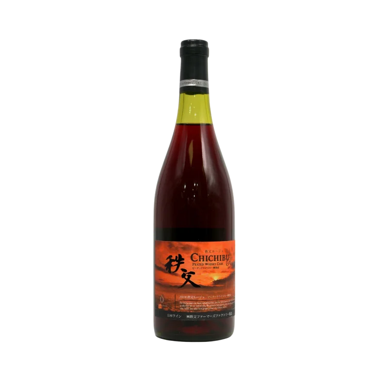 秩父ルージュ　ピーテッドウィスキー樽熟成　2021（赤）750ml