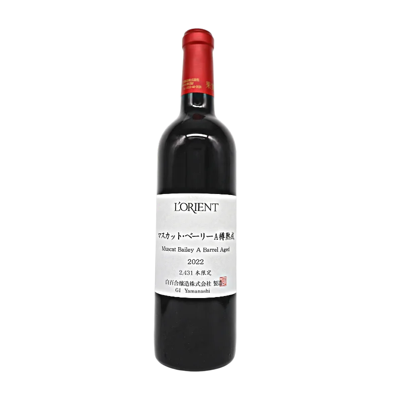マスカット・ベーリーA　樽熟成　2022（赤）720ml