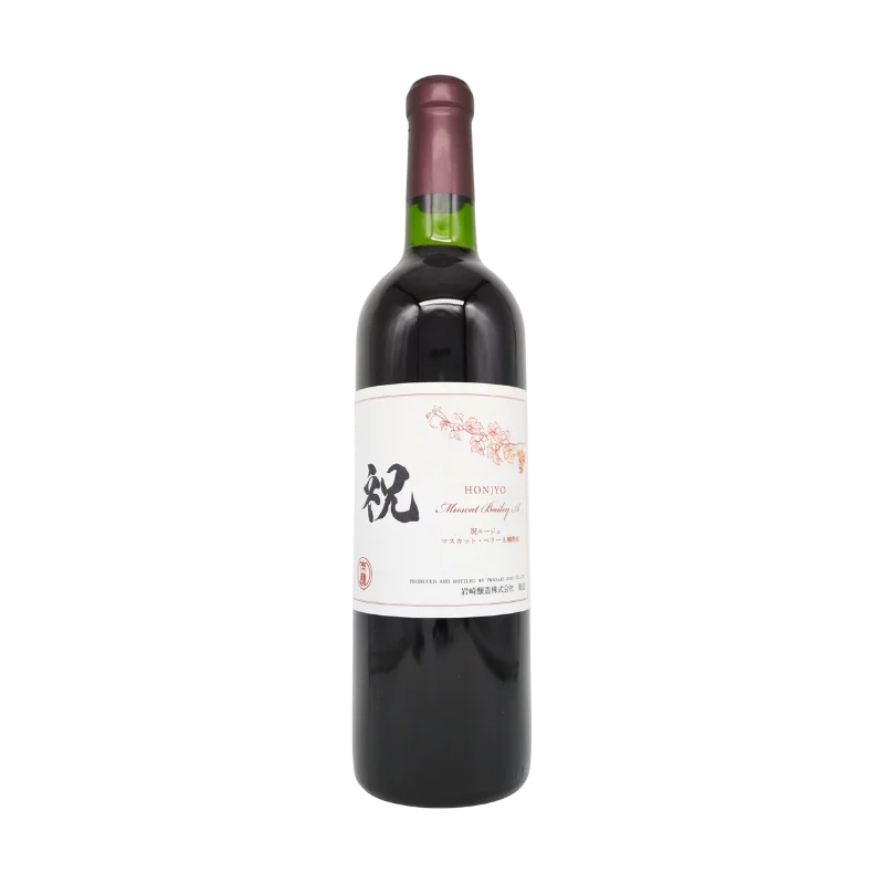 ホンジョー　祝ルージュ　マスカット・ベリーA　樽熟成　2024 （赤）720ml