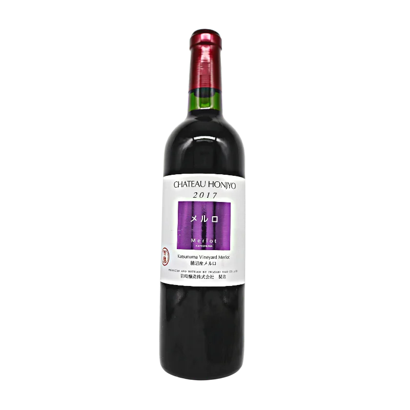 シャトー・ホンジョー　メルロ　2017（赤）720ml