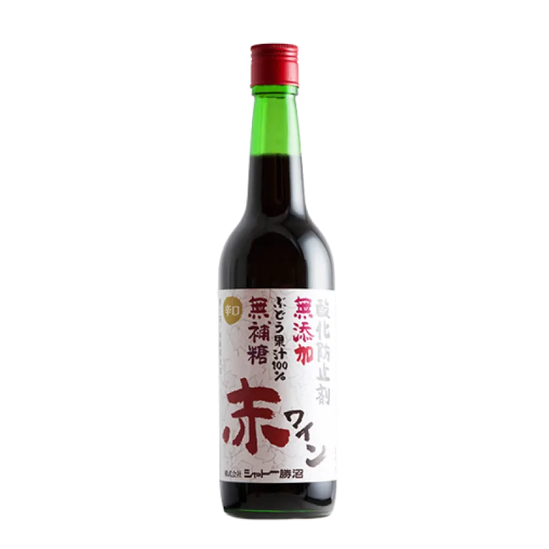 無添加・無補糖赤ワイン 辛口