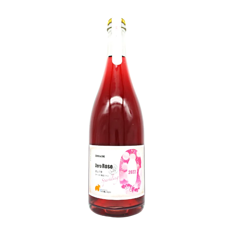 Zero Rose　スパークリング　2022（ロゼ泡）750ml