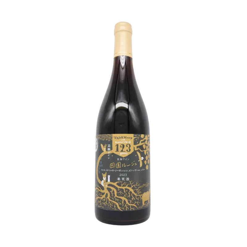 123田園ルージュ　2023（赤）750ml