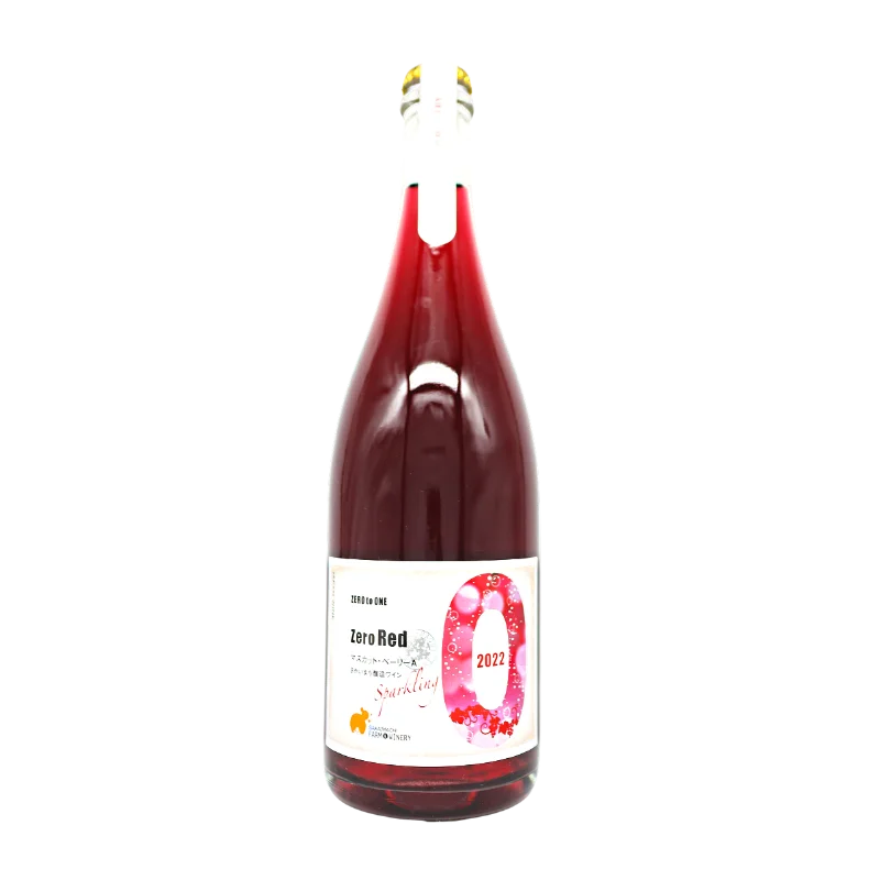 Zero Red　スパークリング　2022（赤泡）750ml