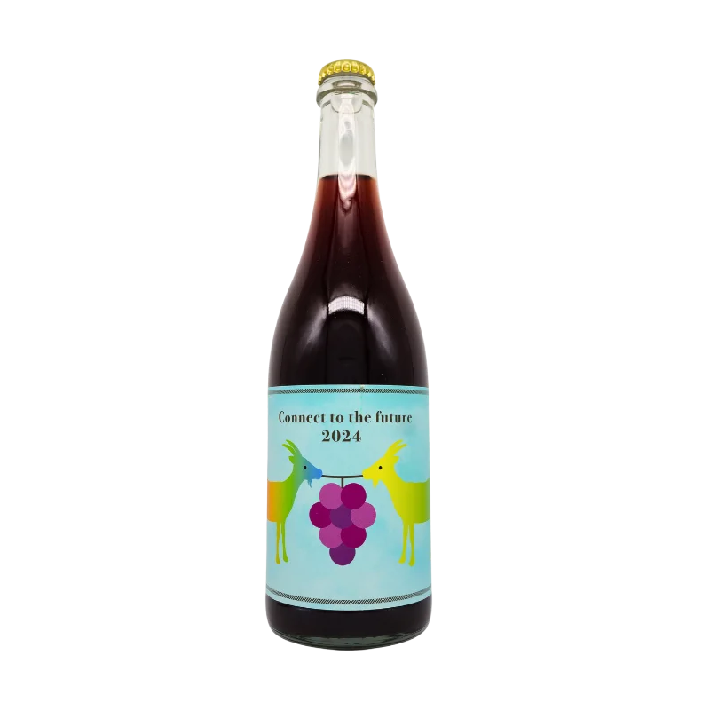 Connect to the future（ヤギと葡萄）2024（ロゼ）750ml