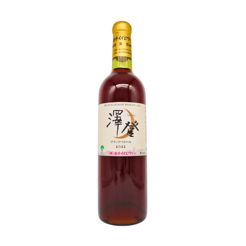 澤登　ブラックペガール　2022（赤）720ml
