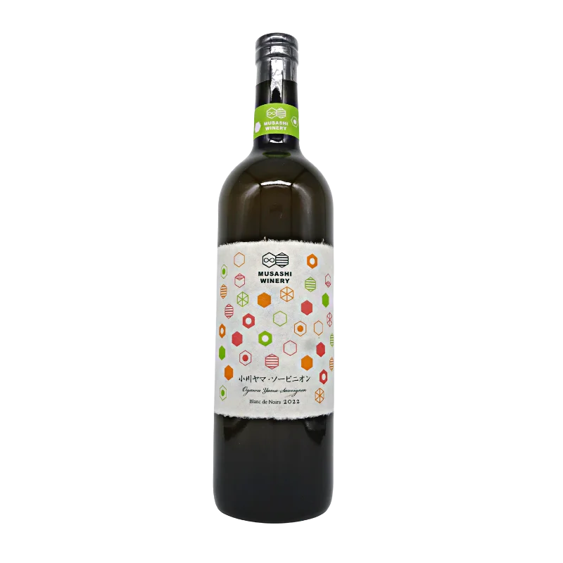 小川ヤマ・ソービニオン Blanc de Noirs 2022（白）750ml